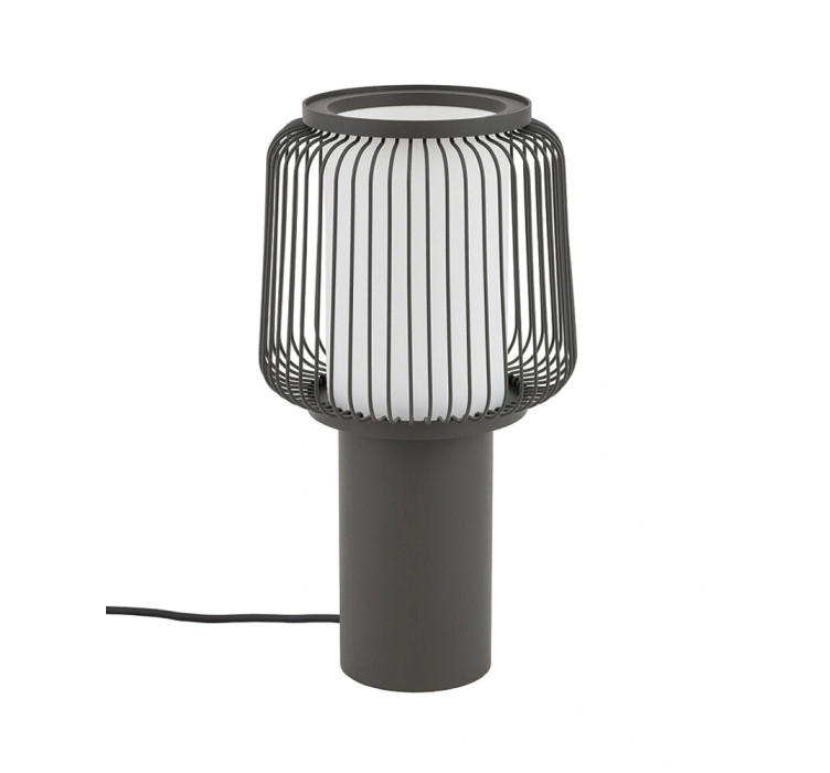 Настільна лампа Nowodvorski 12253 Nome E27 1x25W IP20 графітова1